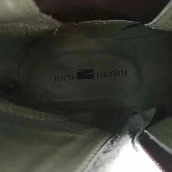 NICO NERINI Vero Cuoio Brown Leather Zip Up Riding Boots Size 38 US 8 - Picture 13 of 14